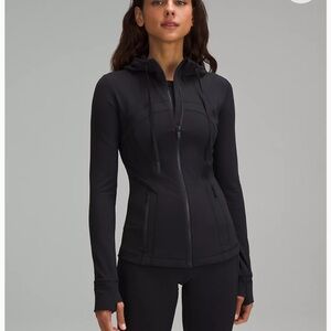Lululemon Black define hooded jacket nulu